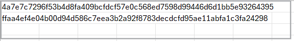 File containing stamps (PAN + expiry date)